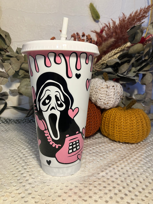 Ghost Face 24oz Cold Cup