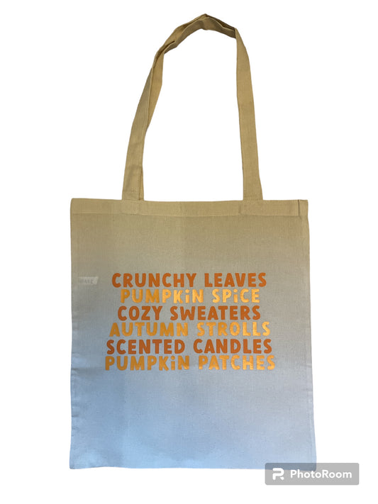 Medium Autumn Tote Bag