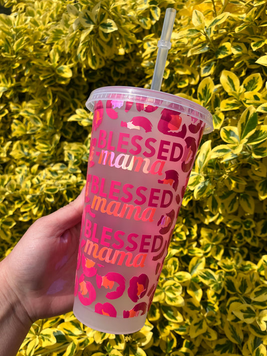 Blessed Mama 24oz Cold Cup